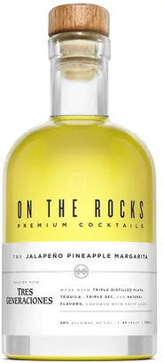 On The Rocks Jalapeno Pineapple Margarita 375ml