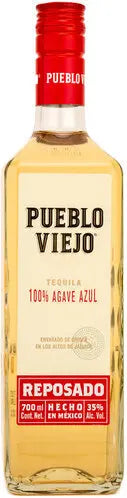 Tequila Pueblo Viejo Reposado 750ml