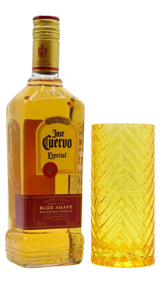 Jose Cuervo - Especial Reposado Tequila 70cl 35% ABV (Includes Branded Glass)
