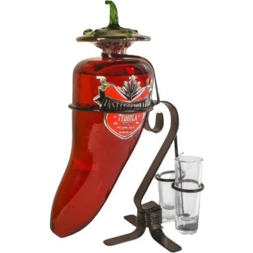 Chile Pepper Red Green Agave Tequila 750ml