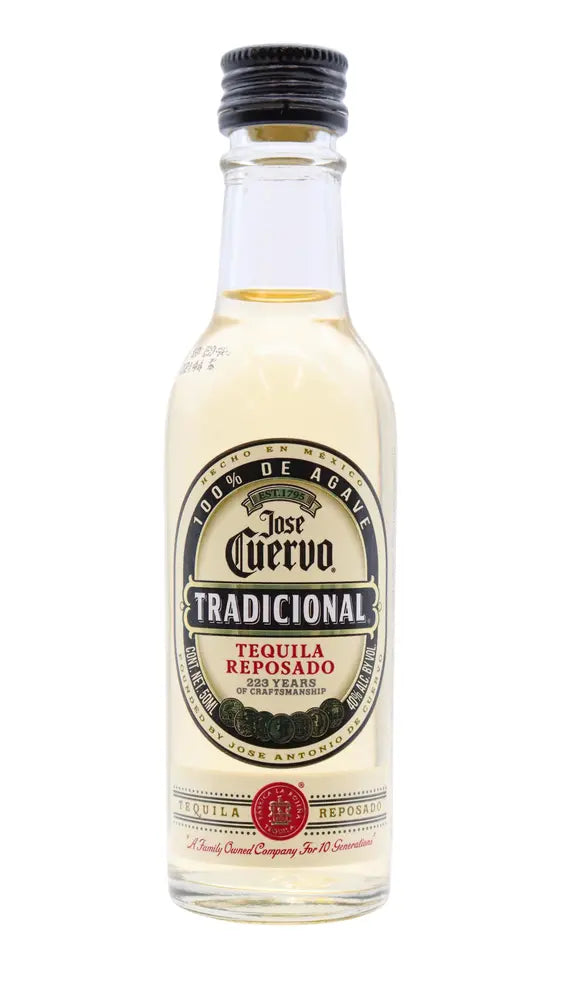 Jose Cuervo - Tradicional Reposado Tequila 5cl 40% ABV Miniature