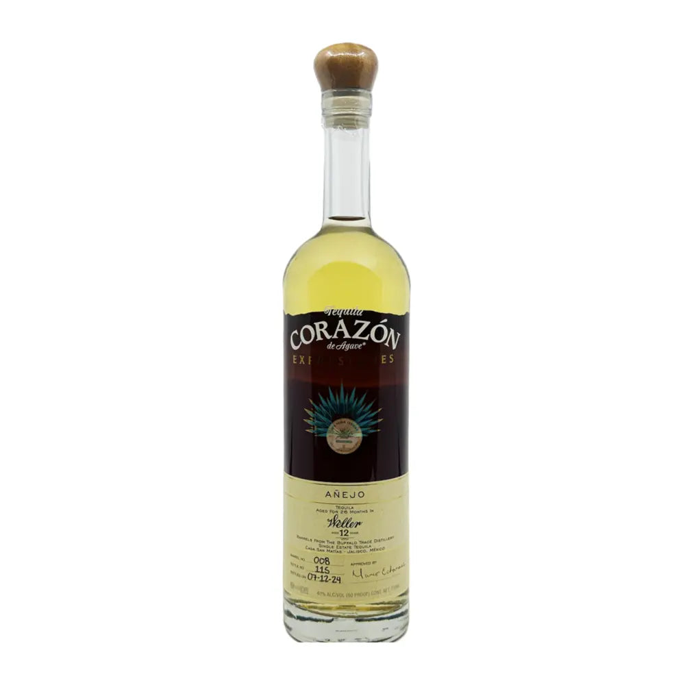 Corazón Weller 12 Year Expresiones Anejo Tequila-750 ML