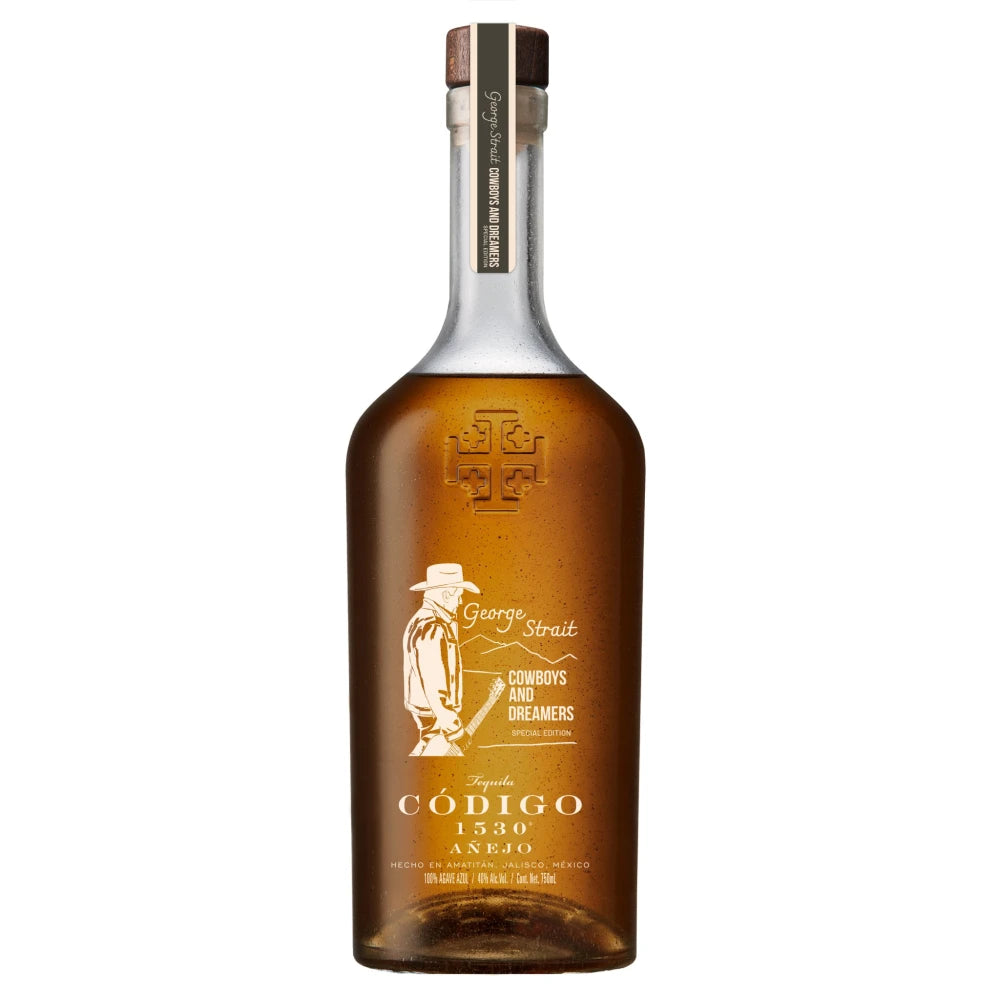 Código 1530 Tequila Añejo George Strait Cowboys and Dreamers 750ml
