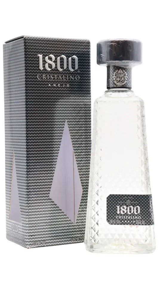 1800 - Cristalino Anejo Tequila 70cl 35% ABV