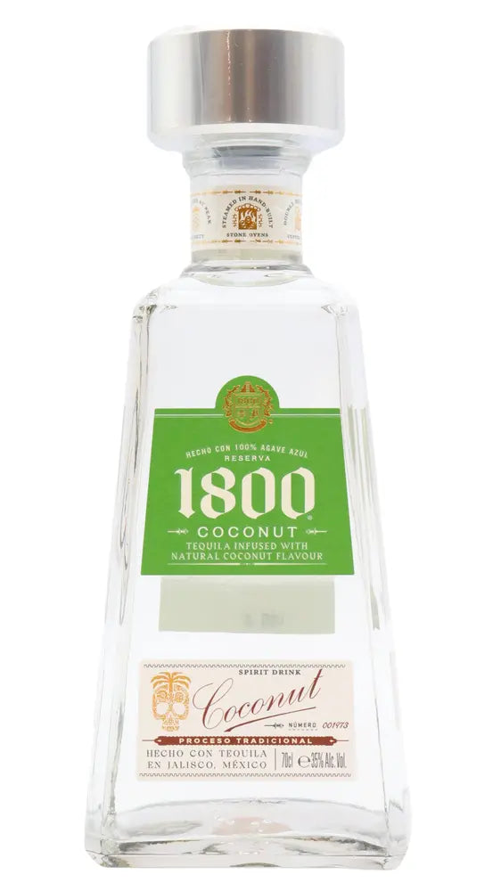 1800 - Coconut Infused Tequila 70cl 35% ABV