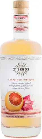 21 Seeds Grapefruit Hibiscus Blanco Tequila 750ml