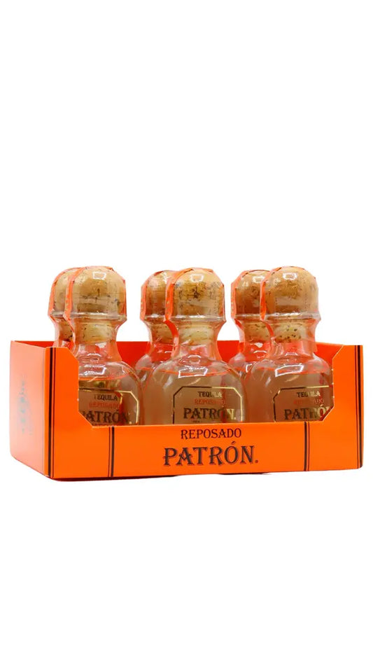 Patron - Reposado Tequila 5cl x 6 40% ABV Miniatures- (6 x 5cl)