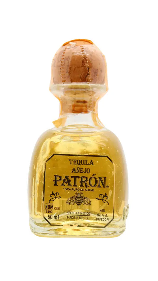 Patron - Anejo Tequila 5cl 40% ABV Miniature