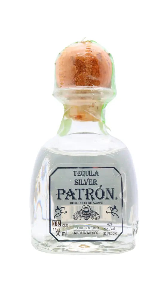 Patron - Silver Tequila 5cl 40% ABV Miniature