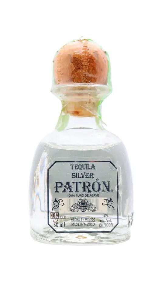 Patron - Silver Tequila 5cl 40% ABV Miniature