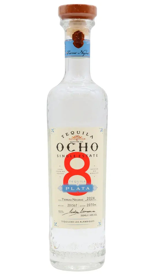 Ocho - Plata Agave Tequila 50cl 40% ABV