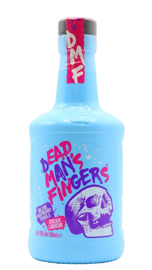 Dead Man's Fingers - Blue Raspberry Tequila Cream Liqueur 50cl 15% ABV (50cl)