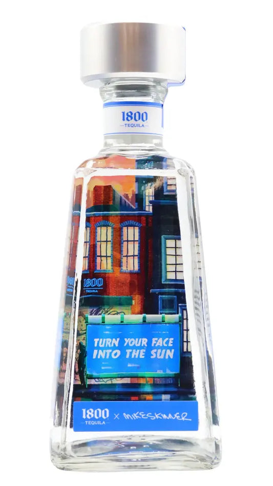 1800 - Essential Artists x Mike Skinner Limited Edition Silver Tequila 70cl 38% ABV