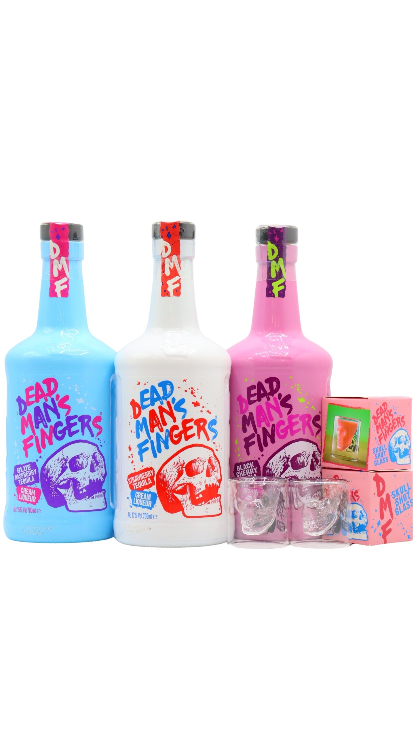 Dead Man's Fingers - Tequila Cream Liqueur 70cl x 3 15% ABV Bundle