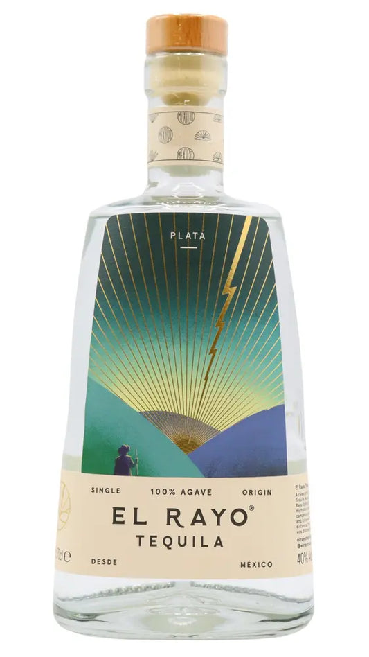 El Rayo - Plata Tequila 70cl 40% ABV