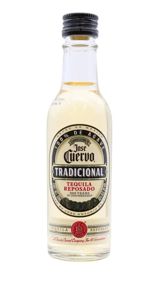 Jose Cuervo - Tradicional Reposado Tequila 5cl 40% ABV Miniature
