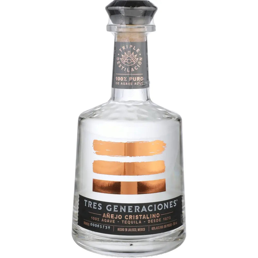 Tres Generaciones Tequila Anejo Cristalino-750 ML