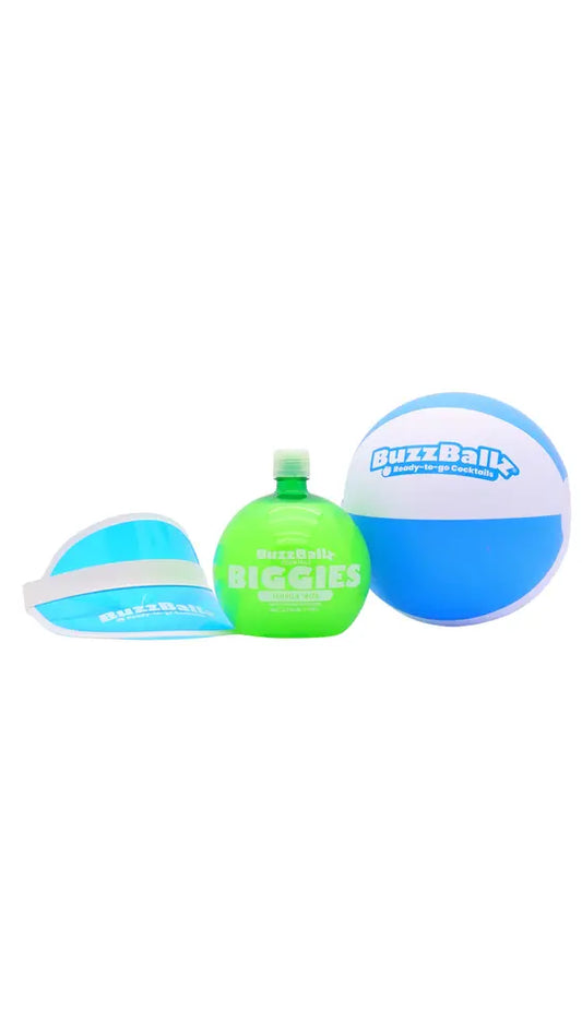 BuzzBallz - Tequila Rita 'Biggie' Cocktail 175cl 13.5% ABV (1.75 Litre Magnum)- (Includes Beach Ball & Sun Visor)