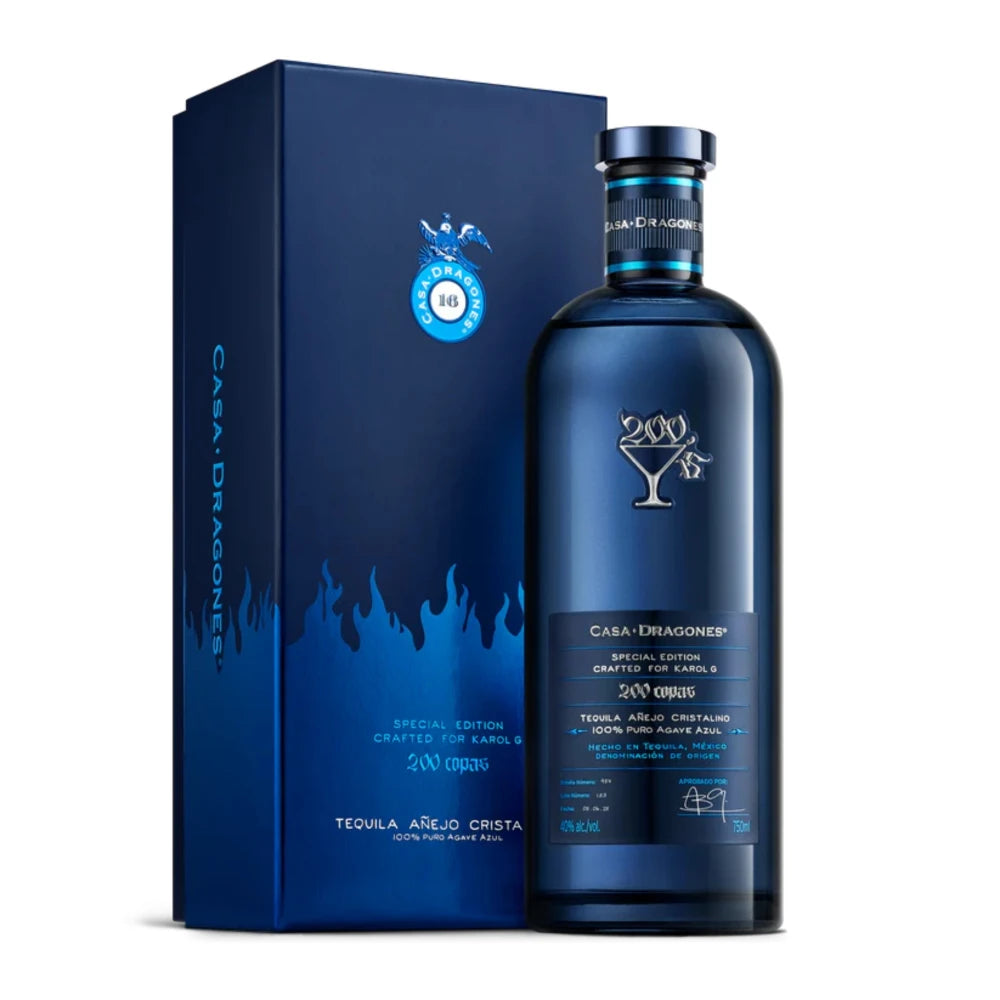 Casa Dragones X Karol G '200 Copas' Cristalino Tequila