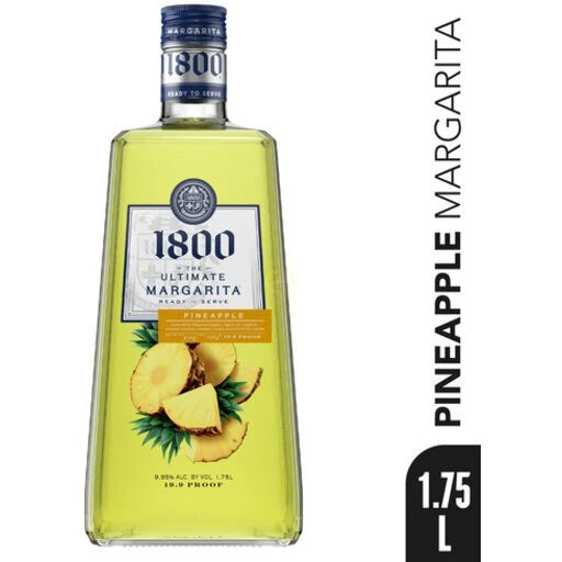 1800 The Ultimate Margarita Pineapple Ready to Drink Cocktail 1.75L