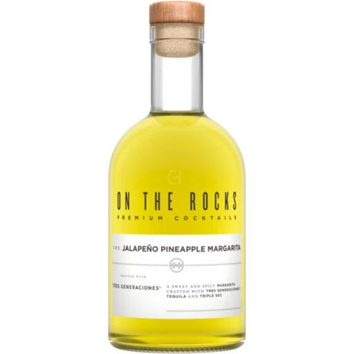 On the Rocks Tres Generaciones Jalapeno Pineapple Margarita 750ml
