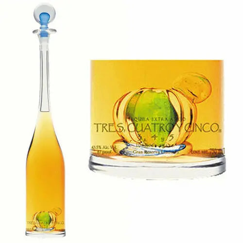 Tres Cuatro Cino Reserva Limitada Extra Anejo Tequila 750ml